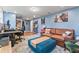 Finished basement living room features recessed lighting, stylish decor, and comfortable furniture at 1998 Jordan Terrace Ne, Atlanta, GA 30345
