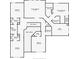 Comprehensive floor plan displaying the room layouts and connections within the residence at 3597 Old Maple Rd, Johns Creek, GA 30022