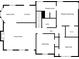A floor plan including a living room, dining area, kitchen, and primary bedroom with a walk-in closet at 198 Wiley Dr, Douglasville, GA 30134