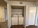 Bright and spacious laundry room featuring a washer and dryer inside the unit at 323 Seasons Pkwy, Norcross, GA 30093