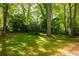 Green backyard with beautiful trees at 1002 Forrest Blvd, Decatur, GA 30030