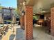 Inviting pool area featuring covered seating and well-maintained landscaping at 2482 Crescent Park Ct, Atlanta, GA 30339
