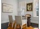 Cozy office space with neutral color palette, a wooden desk, a patterned rug, and bright natural light at 3024 Eamont Ter, Atlanta, GA 30328