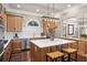 Modern kitchen with white countertops, stainless steel appliances, and a large island at 3127 Lenox Ne Rd # 20, Atlanta, GA 30324