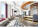 Chic lounge and bar area with city views, stylish seating, and modern design, perfect for entertaining or relaxing at 3338 Peachtree Ne Rd # 3102, Atlanta, GA 30326