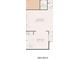 Detailed floor plan showcasing a spacious layout with living room, dining area, and kitchen at 5105 Chemin De Vie, Atlanta, GA 30342