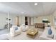 Spacious finished basement featuring a seating area, a foosball table, and neutral decor at 2636 Harvest Se Dr, Conyers, GA 30013