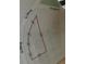 A property boundary diagram outlining the lot lines and dimensions of the land at 1914 Bragg St, Brookhaven, GA 30341