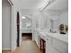 Bathroom featuring dual vanity and walk in closet at 1535 Duluth Hwy # 1104, Lawrenceville, GA 30043