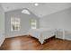 Bright bedroom with vaulted ceiling and hardwood floors at 1535 Duluth Hwy # 1104, Lawrenceville, GA 30043