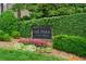 Community sign reads 'The Park at East Paces' surrounded by lush landscaping and greenery at 1012 E Paces Chase, Atlanta, GA 30326