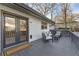 Inviting back porch with comfortable seating, perfect for relaxing and enjoying the outdoors at 777 Forrest Nw St, Atlanta, GA 30318