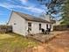 Spacious backyard with wooden deck and well-maintained lawn at 2329 Wavetree Nw Ln, Acworth, GA 30101