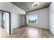 Bright bedroom with hardwood floors and stunning city views at 860 Peachtree Ne St # 2118, Atlanta, GA 30308