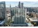 Modern high-rise building with a swimming pool and stunning city views at 860 Peachtree Ne St # 2118, Atlanta, GA 30308