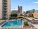 Stunning rooftop pool offers a refreshing escape with city skyline views at 860 Peachtree Ne St # 2118, Atlanta, GA 30308