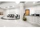 A sleek reception area features stylish seating, a modern desk, and a chic design, creating a refined welcome at 860 Peachtree Ne St # 2118, Atlanta, GA 30308