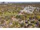 Aerial view of neighborhood with many trees and surrounding community at 1181 Cleburne Ne Ave, Atlanta, GA 30307