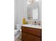 Well-lit half bath with a modern vanity and fixtures at 1181 Cleburne Ne Ave, Atlanta, GA 30307