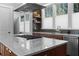 Granite island in a contemporary kitchen with stainless steel appliances and ample natural light at 1181 Cleburne Ne Ave, Atlanta, GA 30307