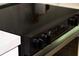 A modern Samsung stovetop featuring sleek black cooktop and easy-to-use control dials at 1690 Cotswold Ne Dr, Brookhaven, GA 30319