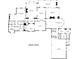 Detailed floor plan of the main level, featuring spacious layout with a great room, primary bedroom, and kitchen at 2167 W Wesley Nw Rd, Atlanta, GA 30327