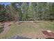 Expansive backyard featuring lush greenery, mature trees, and landscaped areas at 1622 Bunting Forest Ct, Marietta, GA 30064