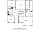 Detailed floorplan showcasing the layout of the second floor, including bedrooms and primary bath at 1622 Bunting Forest Ct, Marietta, GA 30064