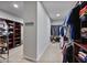 Walk-in closet with ample shelving and hanging space at 1622 Bunting Forest Ct, Marietta, GA 30064
