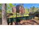 The spacious backyard is fenced, meticulously maintained, and perfect for outdoor activities at 156 Brookridge Ct, Douglasville, GA 30134