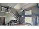Spacious living room with hardwood flooring, high ceilings, and a modern decor at 156 Brookridge Ct, Douglasville, GA 30134