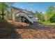 Spacious backyard with large deck, perfect for entertaining and outdoor activities at 2099 Winsburg Nw Way, Kennesaw, GA 30144