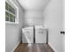 Bright laundry room with modern washer and dryer at 41 Olde Town Way, Rockmart, GA 30153