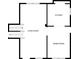 Layout of the home's second floor featuring living room, dining room, and kitchen at 4424 Robinson St, Acworth, GA 30101