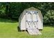 Exterior view of shed with a ramp and double doors at 4424 Robinson St, Acworth, GA 30101