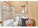 Bathroom featuring a tub, shower and vanity, perfect for relaxation and comfort at 3120 Abbey Sw Dr, Atlanta, GA 30331