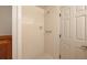 Tiled standing shower with white trim at 6141 Windsong Way, Smoke Rise, GA 30087
