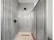 A unique bathroom shower featuring a metal construction at 327 Morning Frost, Canton, GA 30114