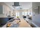 Bright, open living space with hardwood floors, modern decor, and an open flow into the kitchen at 125 Laurel Sw Ave, Atlanta, GA 30314