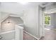 Upstairs hallway area showing access to a bedroom at 432 Tanner Farm Dr, Rockmart, GA 30153