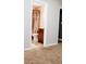 Charming bathroom featuring a vanity, toilet, and decorative curtain, providing a functional space at 4406 Dickens Nw Ct, Kennesaw, GA 30144