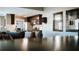 Cozy living room showcasing open floor plan to the kitchen at 4406 Dickens Nw Ct, Kennesaw, GA 30144