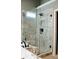 The bathroom features a glass shower and tub at 4406 Dickens Nw Ct, Kennesaw, GA 30144