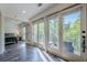 View from the spacious balcony overlooking a lush green landscape with access to the Primary bedroom at 3203 Lenox Ne Rd # 32, Atlanta, GA 30324
