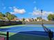 A well-maintained community tennis court on a sunny day at 3447 Dogwood Pass, Lithonia, GA 30038