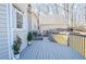 Spacious back deck area offers outdoor living and relaxation at 6450 Oak Valley Dr, Cumming, GA 30040