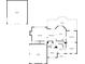 Detailed first floor plan showcasing layout with kitchen, living room, Gathering room and garage dimensions at 6450 Oak Valley Dr, Cumming, GA 30040