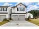 Charming two-story home with a two-car garage and a well-maintained lawn on a sunny day at 3848 Hester St, Duluth, GA 30097