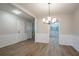Dining area featuring modern trim and lighting at 2545 Davenport Park Dr, Duluth, GA 30096