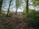 Backyard featuring an exterior view of the home and trees surrounding the property at 2065 Verbena St, Atlanta, GA 30314